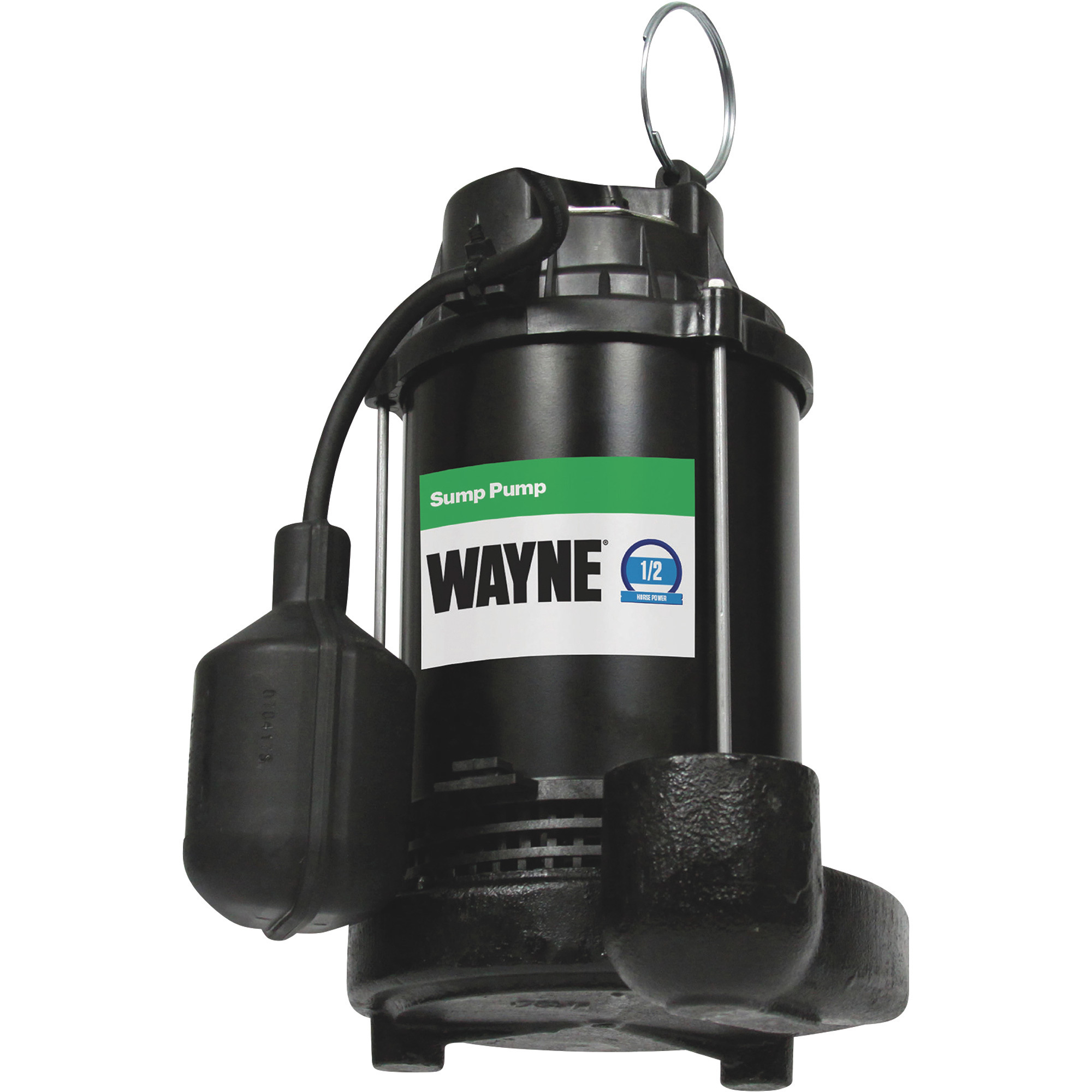 Wayne Submersible Sump Pump, 5100 GPH, 1/2 HP, Model# CDT50
